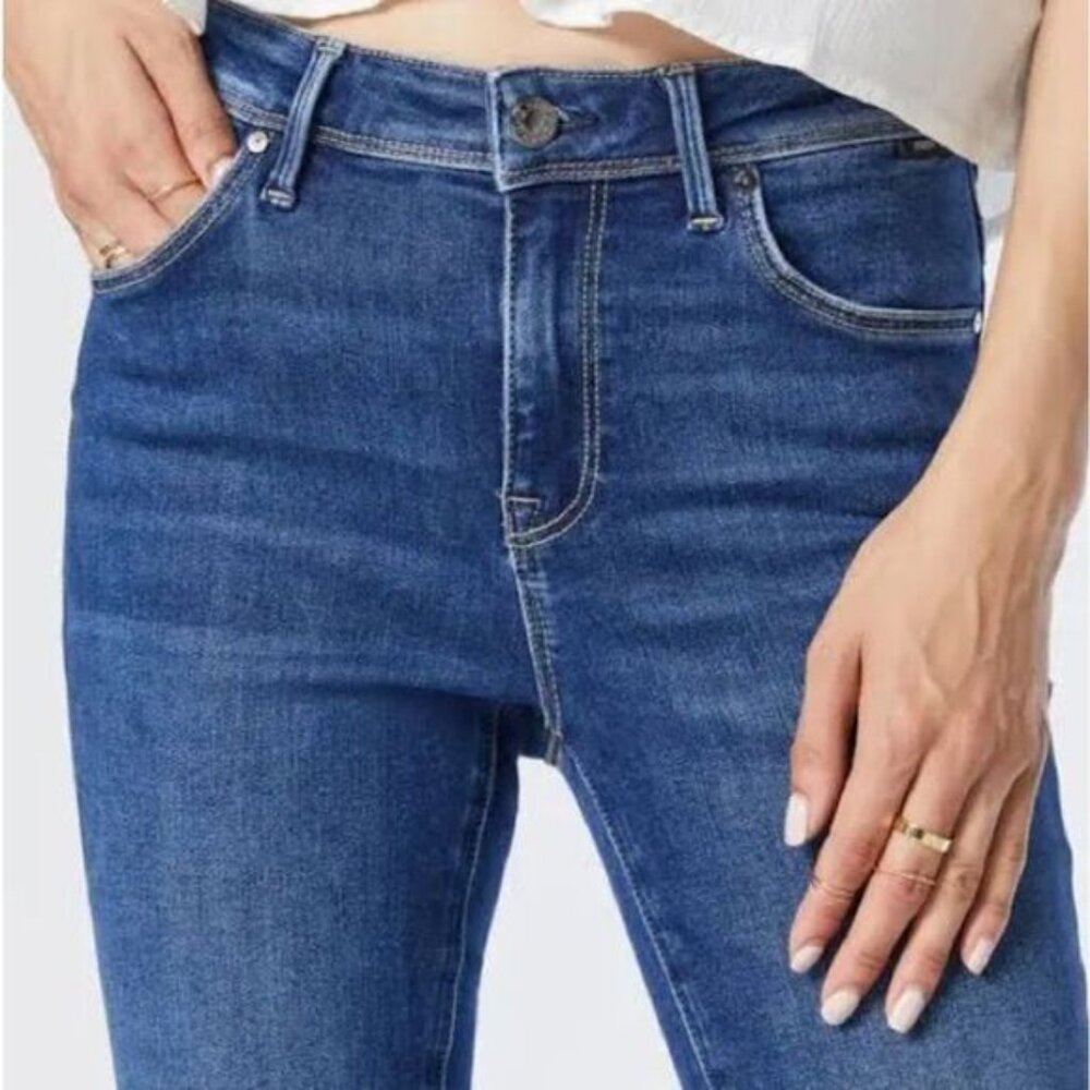 NWT Mavi Tess High Rise Skinny Tencel Blend Jeans Sz 29 27 - Picture 2 of 10